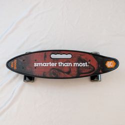 New STM Goods Shortboard Cruiser Skateboard Penny Style Board Light Up Wheels