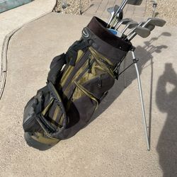 Adams Golf Club Set With Bag