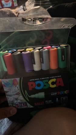 Posca markers
