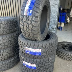 33x12.50r20 New Set Of RT Tires Installed