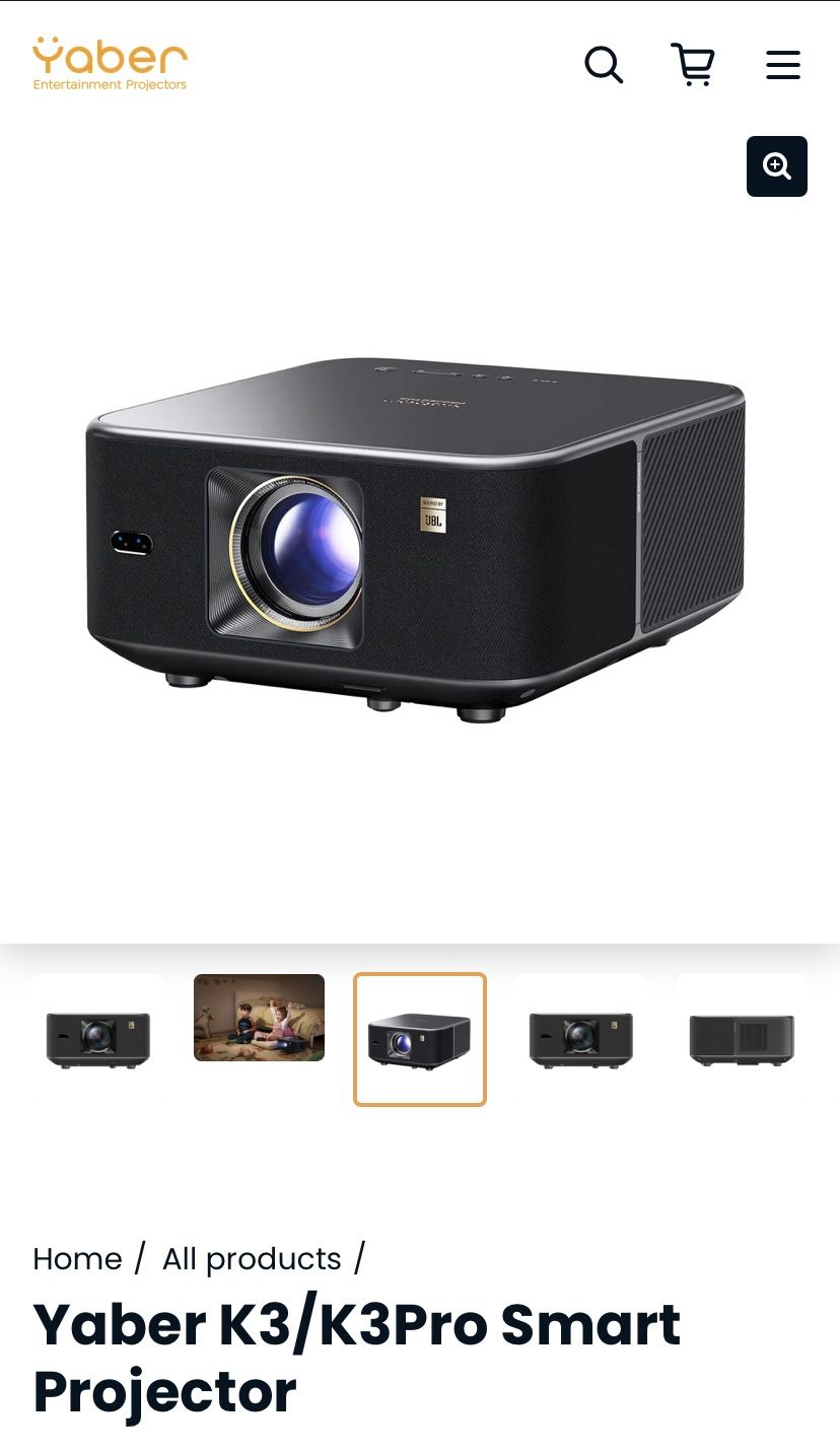 Yaber Smart Projector