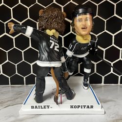 Los Angeles Kings FoCo Dual Bobblehead Anze Kopitar & Bailey