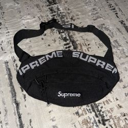 Black Supreme Fanny Bag
