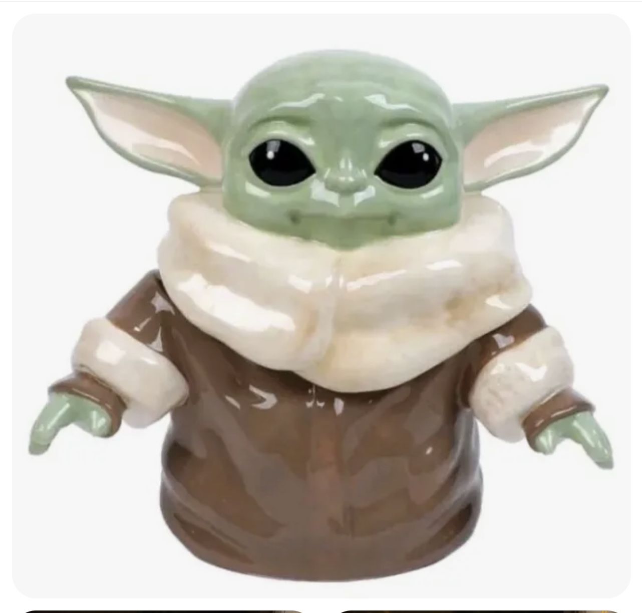 Baby Yoda Cookie Jar