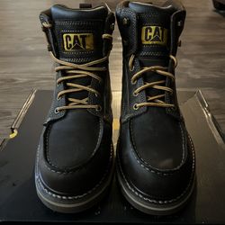 Caterpillar Steel Toe Boots 