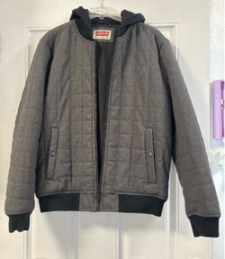 Levi's Quilted Hooded Bomber Jacket XL