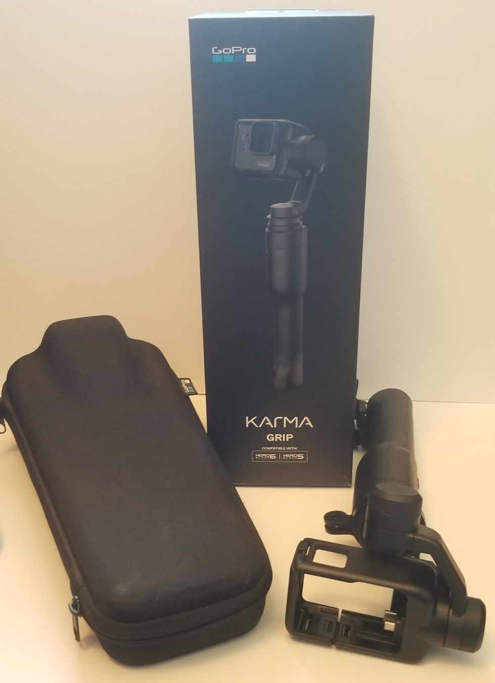 Gopro Hero 6 camera and Karma Grip