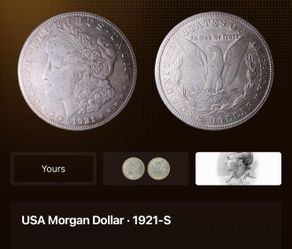 1921-S Morgan Dollar