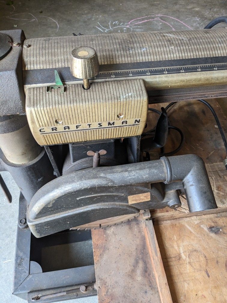 Craftsman Radial Arm Saw