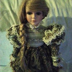 Rapunzel Porcelain Doll 