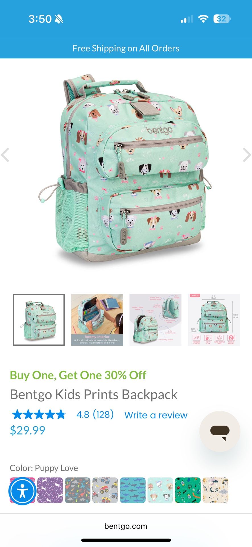 Bentgo Backpack And Lunch Bag