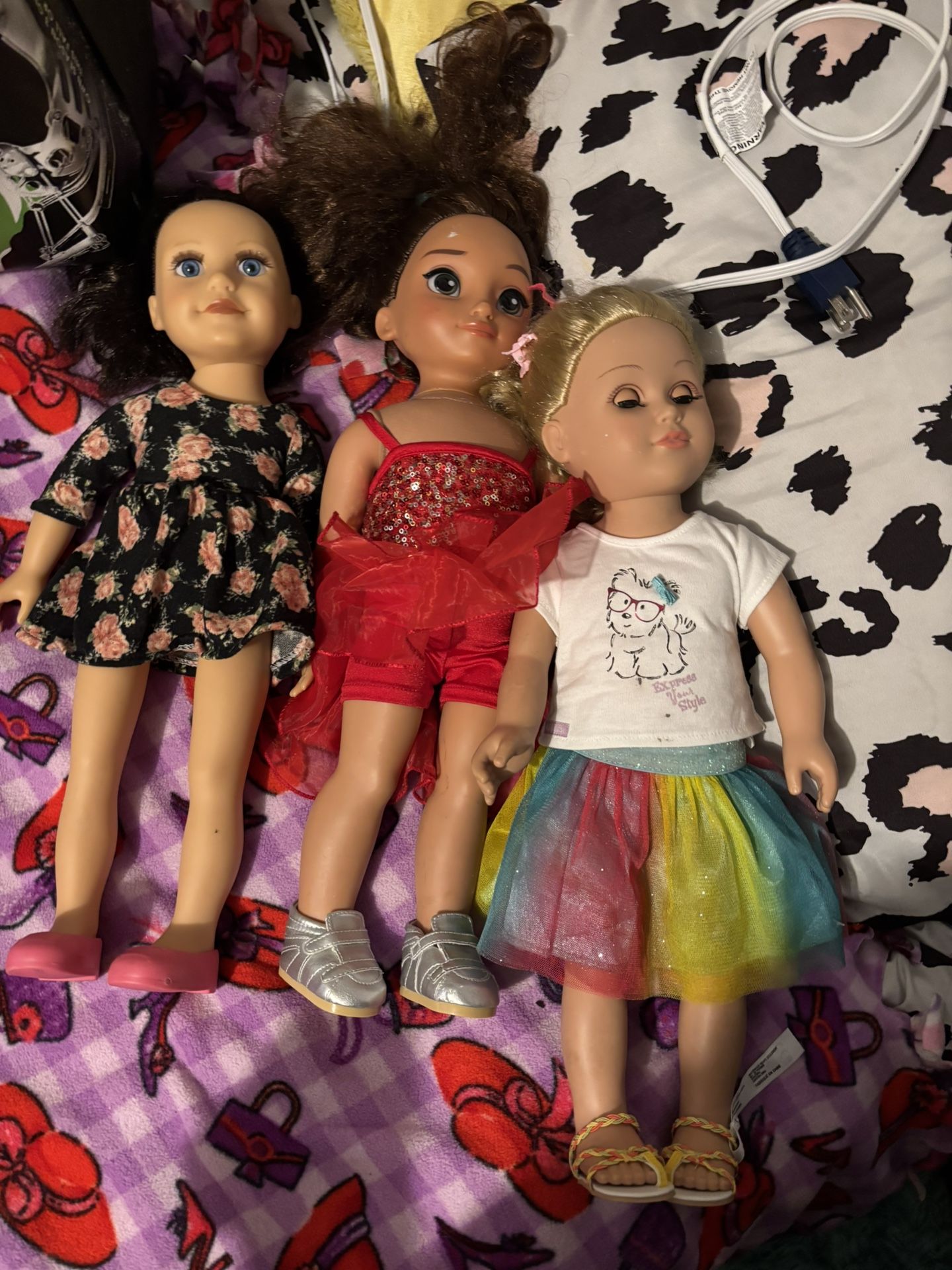 ILY 4ever Doll And And 2 American Girl Dolls
