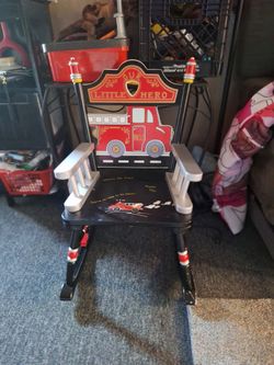 Fire truck  rocking  chair