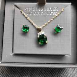 14k Gold Plated Sterling Silver 
