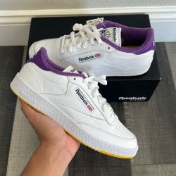 Reebok Club C 85 Eric Emanuel Purple Yellow Lakers