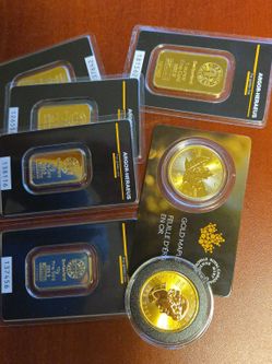 24k Pure Gold Bullion