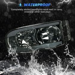 Dodge Ram Smoke Headlights