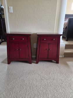 Twins bedside nightstands