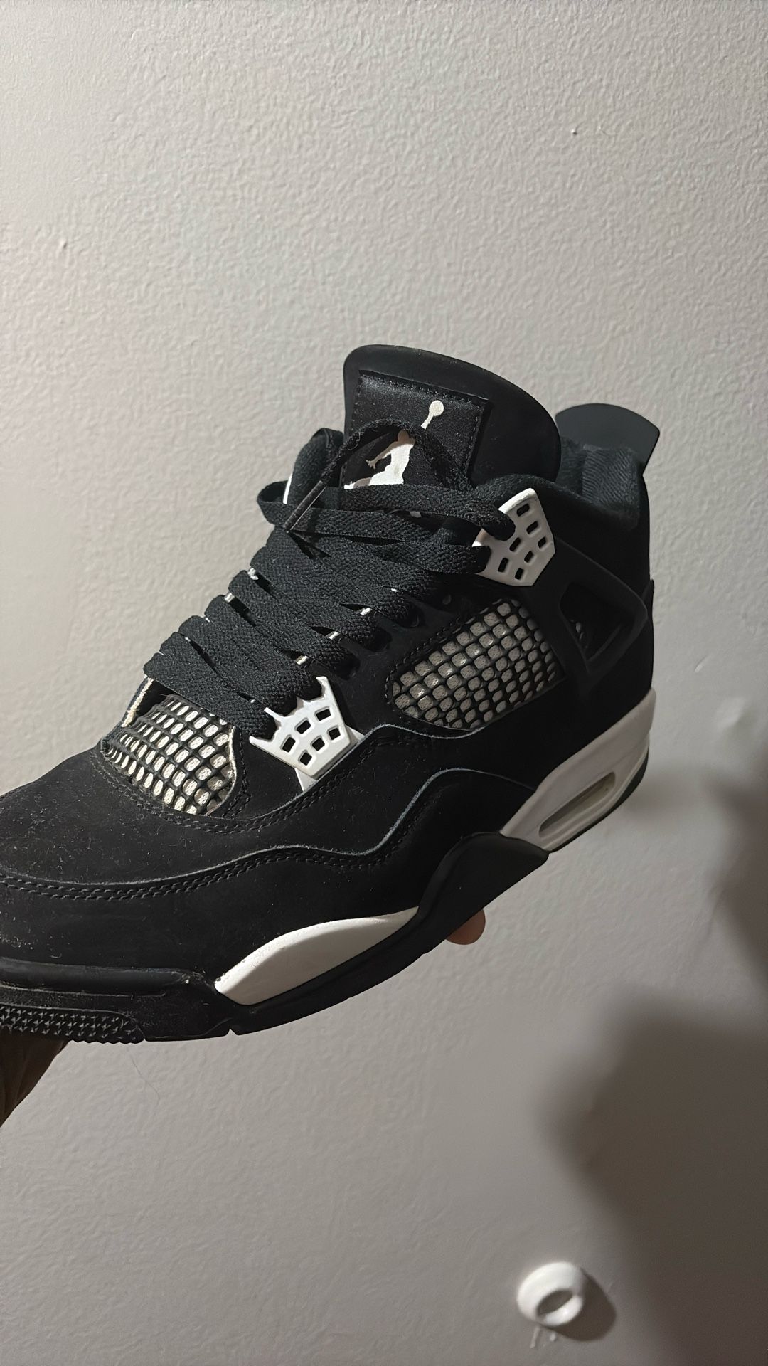 White Thunder Retro 4 Jordans