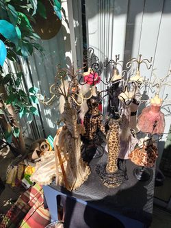 Mannequin jewelry holders