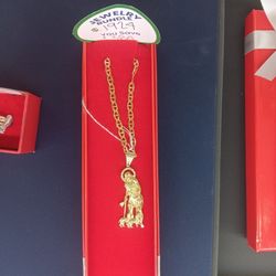 Gold Chain And Pendant 