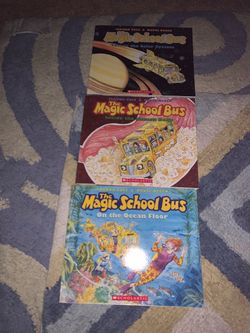 Magic School Bus Books Set of 3