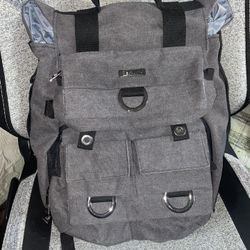 Canvas Camera Backpack 