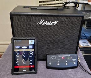 MARSHALL CODE 50 MODELING GUITAR COMBO AMPLIFIER 50 WATTS 1X12 SPEAKER IN BLACK COLOR 