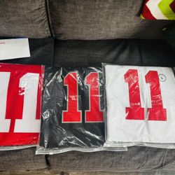 Seattle Seahawks Ohio State Jerseys Jaxon Smith-Njigba 