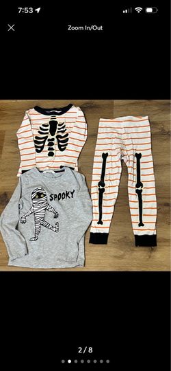 Hannah Andersson Halloween pajamas & shirt
