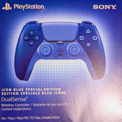 Ps5 Controller Icon Blue Special Edition 