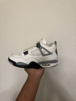Jordan 4 White Cement