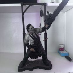 Huge Texas Chainsaw Massacre Statue