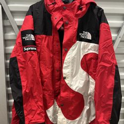 Supreme x The North Face S Logo Mountain Jacket XL 'Red'