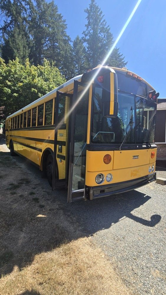 2007 Thomas School Bus Diesel Pusher Rv Motor Home Tiny Home Skoolie