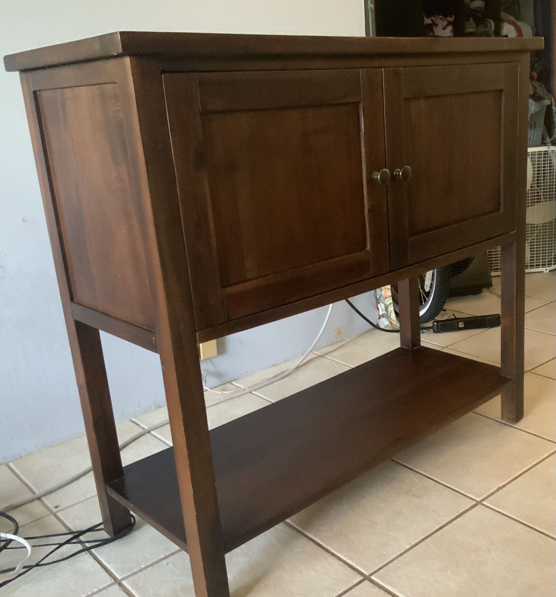 Console Coffee Cabinet  For Hallway, By Door, Or Tv.