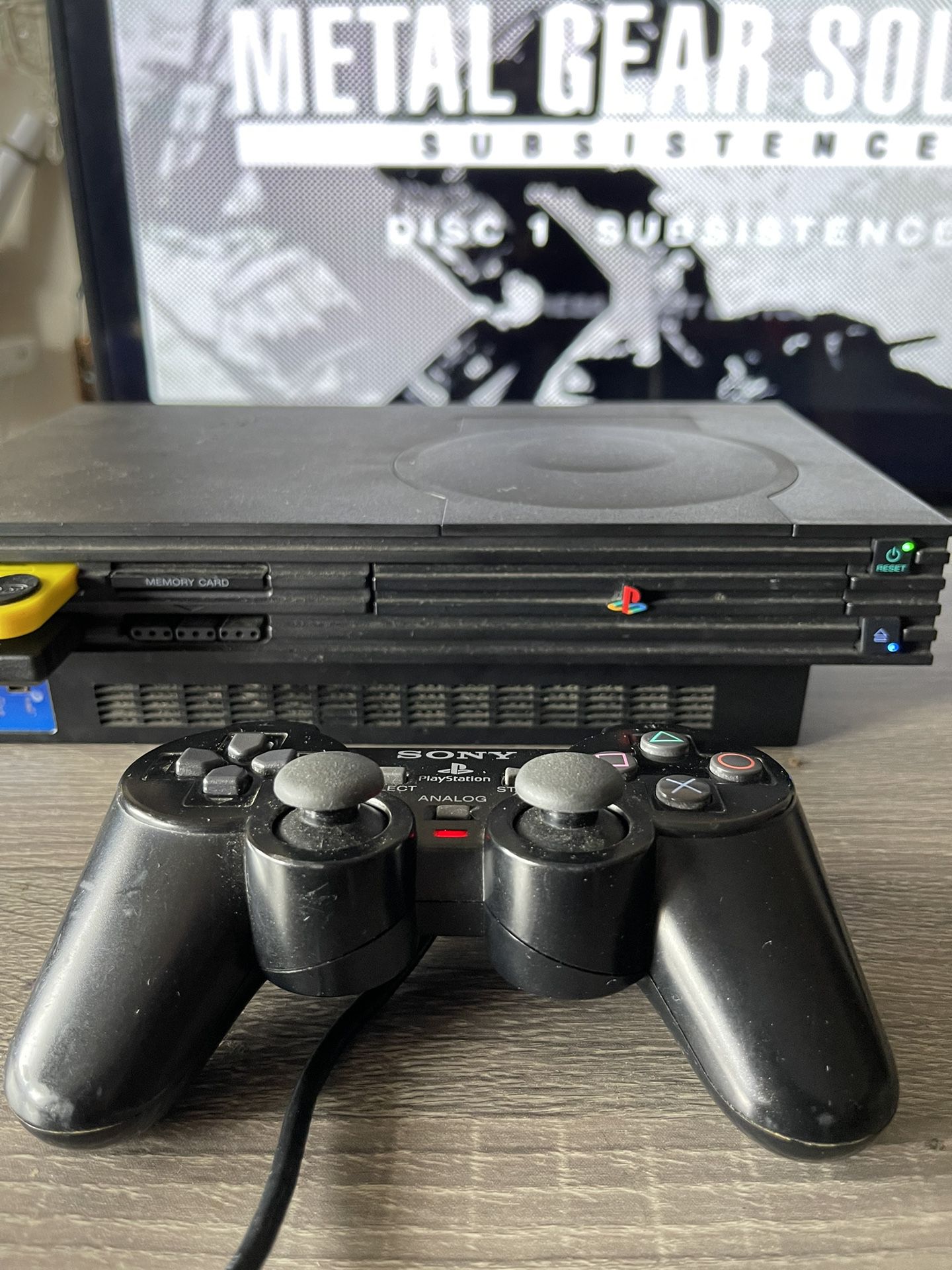 PlayStation 2 With Custom Toploader