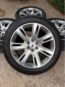 Rines 22” oem escalade 6 lug Chevy GMC Cadillac $850