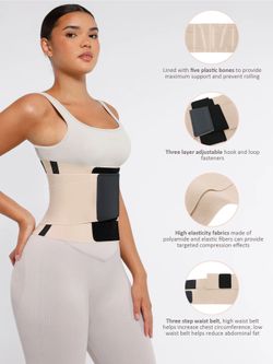 AirSlim Breathable Latex Waist Trainer