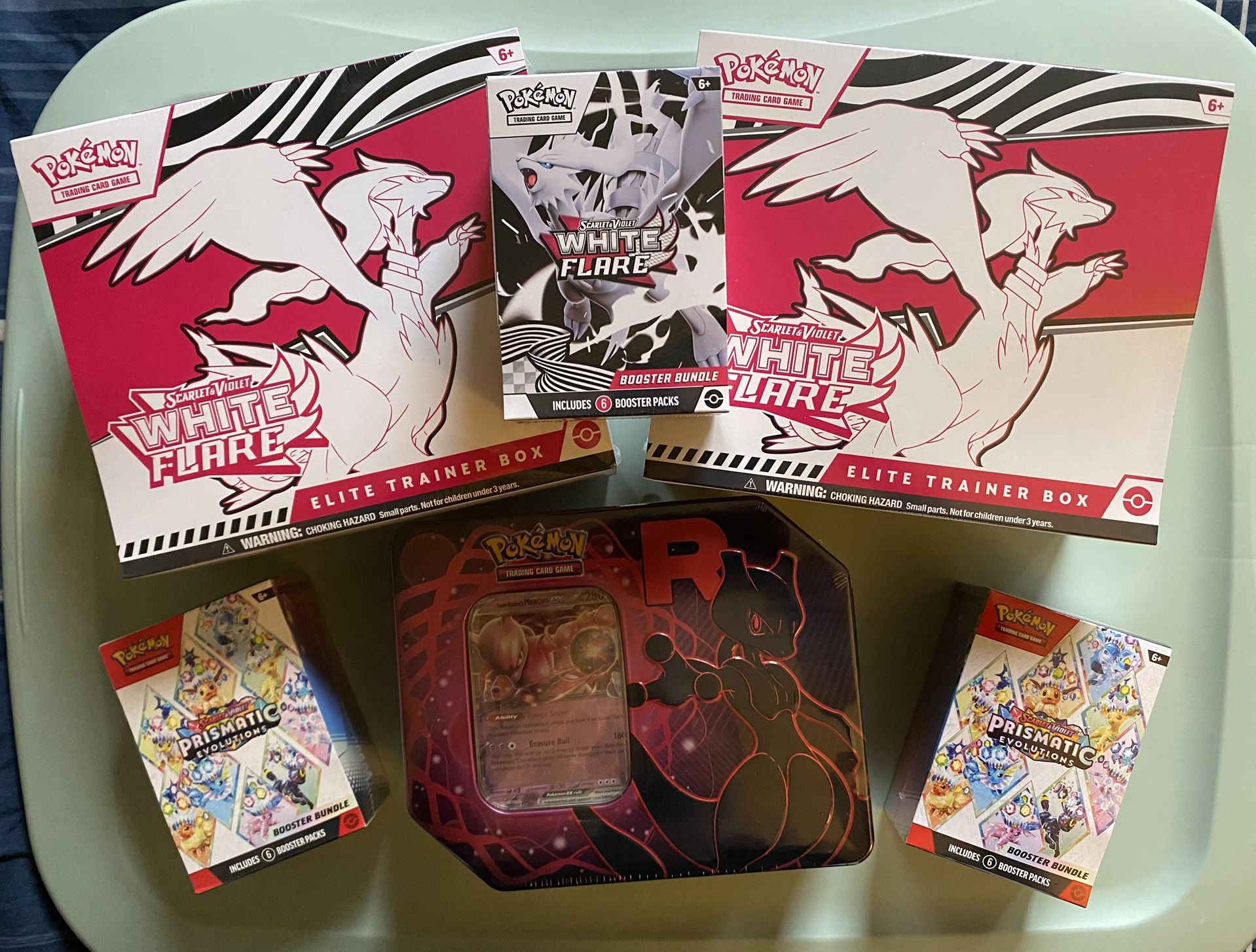 Pokémon ETB’s , Boosters , And Tins