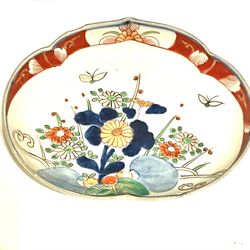 Japanese Imari Scalloped Dish