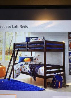 Twin twin bunk bed