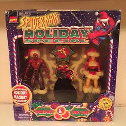 Vintage Spider Man Holiday Set