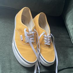 Vans Authentic Yellow Women’s Size 8.5 Men’s Size 7