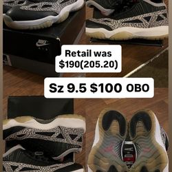 Air Jordan Retro 11 IE ‘Black Cement’