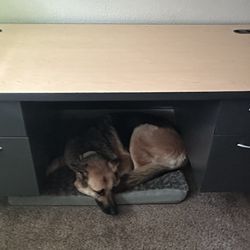 Large Metal/Wood desk