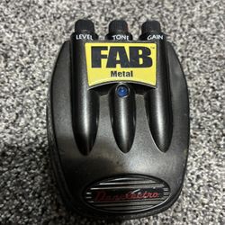 Fab Metal Guitar Pedal