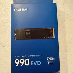 SAMSUNG 990 EVO SSD 1TB, PCle Gen 4x4