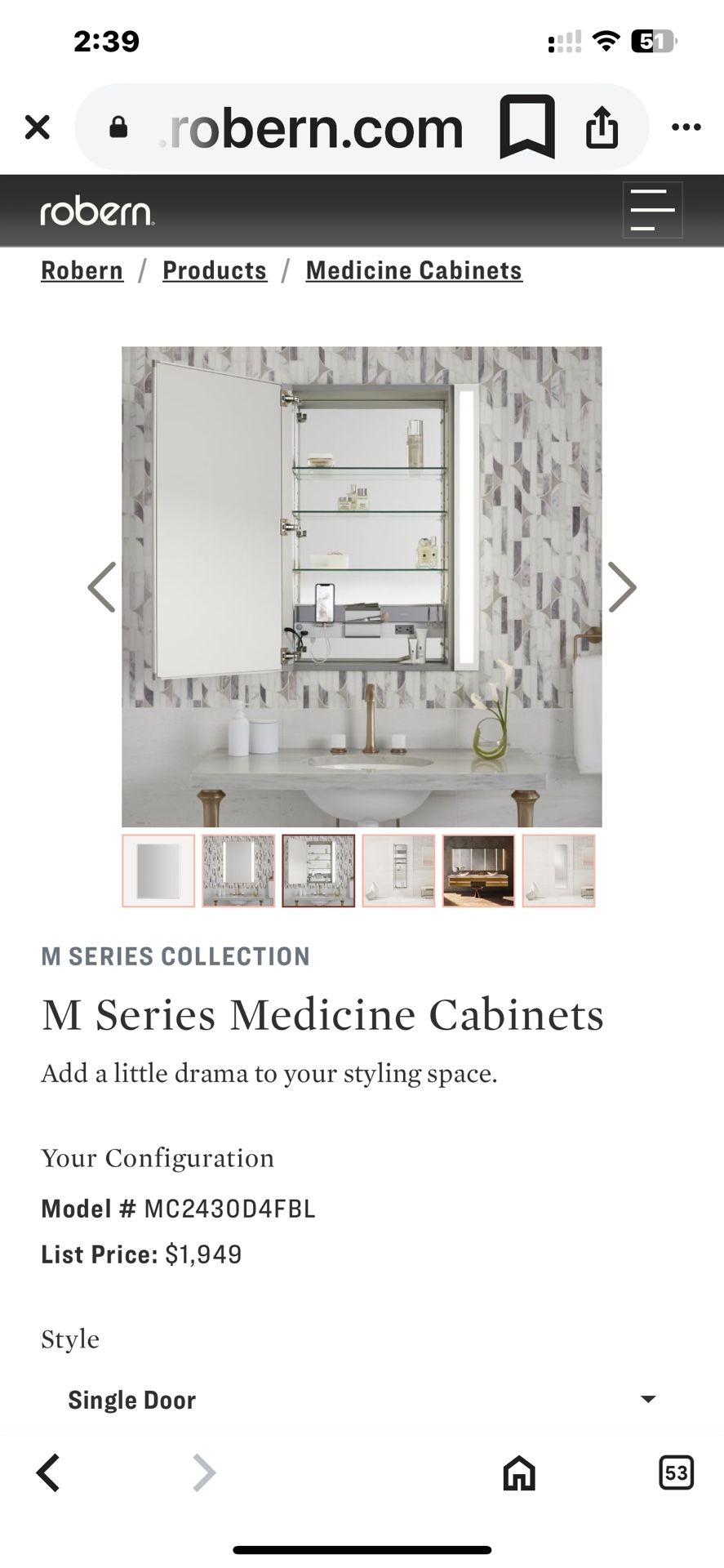 Luxury Medicine Cabinet From Robern.