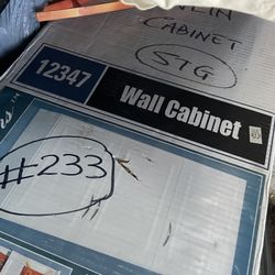 Wall Cabinets -New In Box- Make An Offer